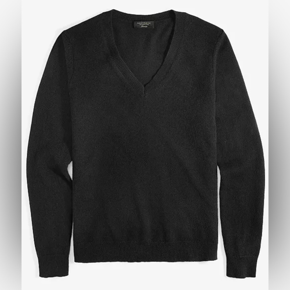 Charter Club - 100% Cashmere Women's V-Neck Long-Sleeve Sweater